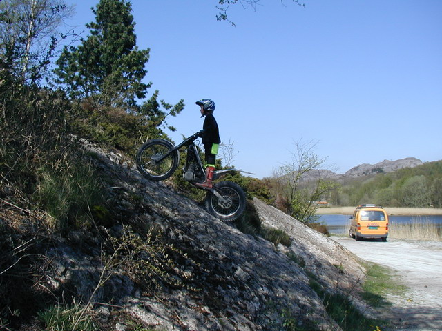 Mathias på Sherco 2.9, 2008