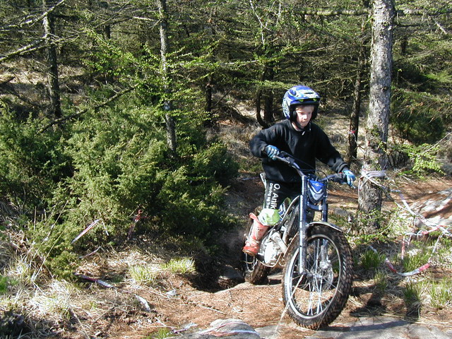 Mathias på Sherco 2.9, 2008