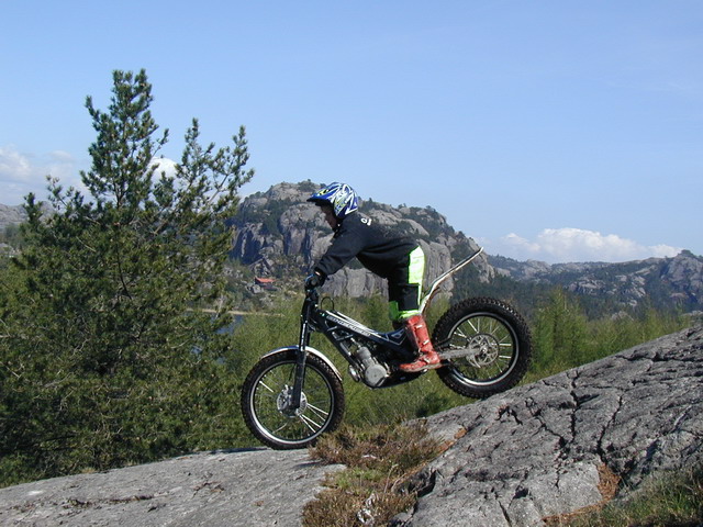 Mathias på Sherco 2.9, 2008