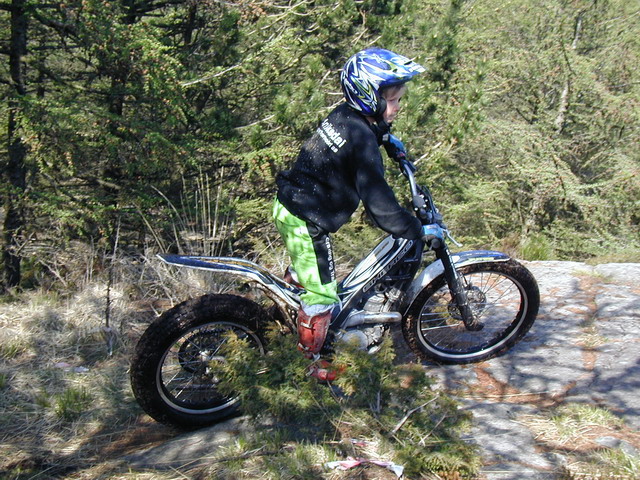 Mathias på Sherco 2.9, 2008