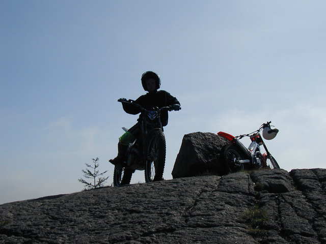 Mathias på Sherco 2.9, 2008