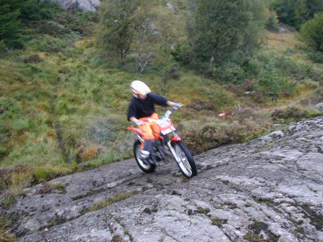 Rune på GasGas 80, Aquaklubben trial, bilde 1